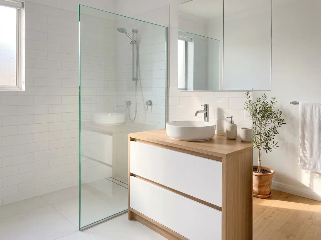 10mm Clear Shower Panel