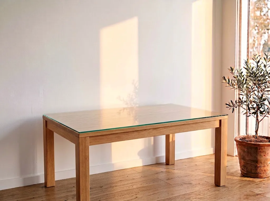 Glass table tops